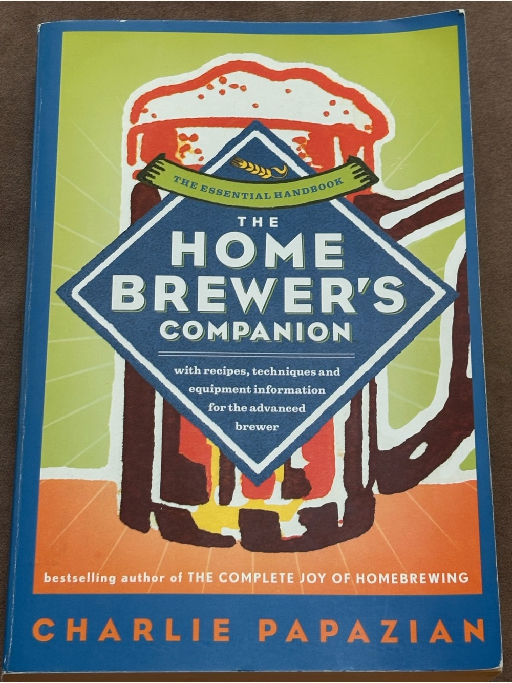 The Home Brewer's Companion - Blue Hardcover Book